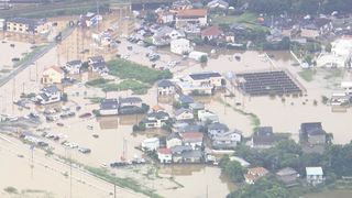 Rekordní přívalové deště v Japonsku zabily čtyři lidi